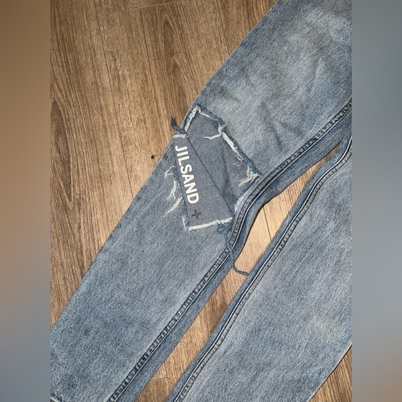 Jil Sander Blue Cotton Denim Small - Picture 4 of 4